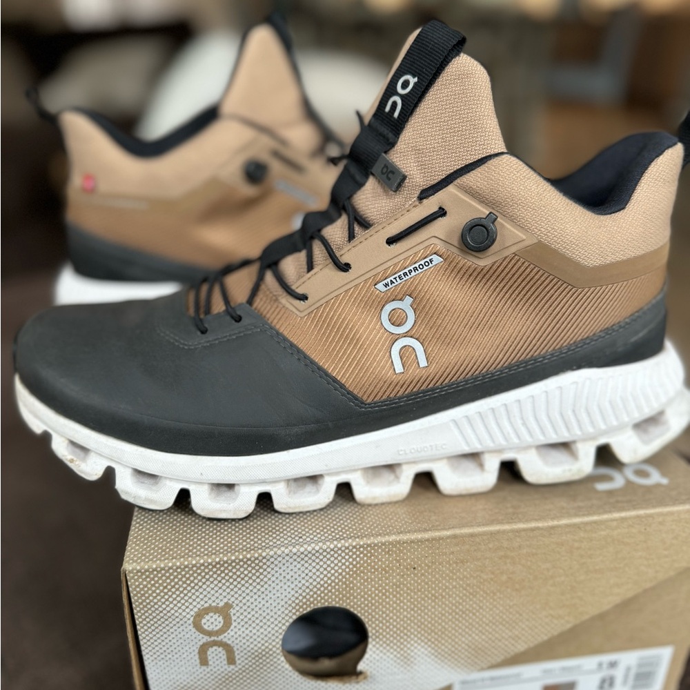 On Cloud Hightop Waterproof Sneakers